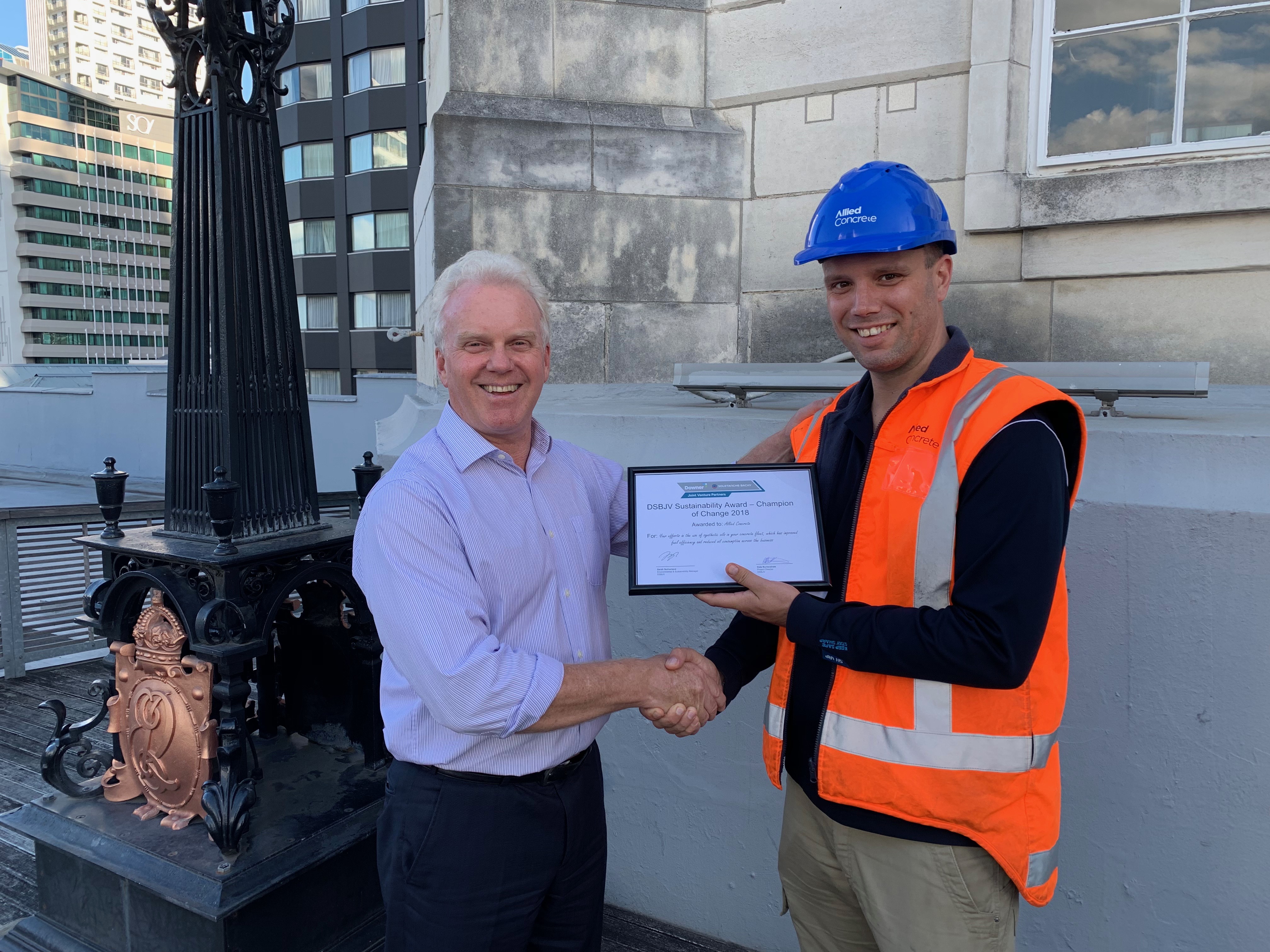 2019 DSBJV Sustainability Award - Allied Concrete