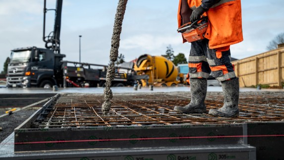 SuperSlab+ Slab Pour